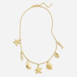 J. Crew Underwater Charm Necklace